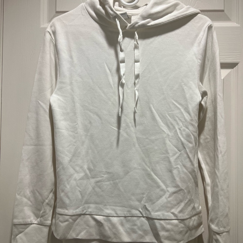 a new day white hoodie women size small